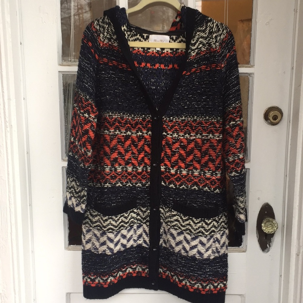Miss Me Chevron Knit Cardigan